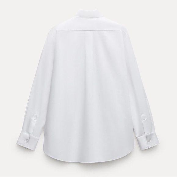 New ZARA Jewel Flower Shirt ZW Collection - Picture 6 of 8